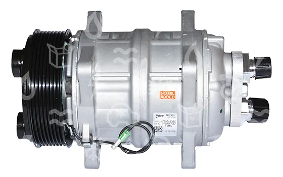 kompresor UNI ZEXEL TM 15 XS, řemenice 119 mm - PV8, 12V,př. horiz.